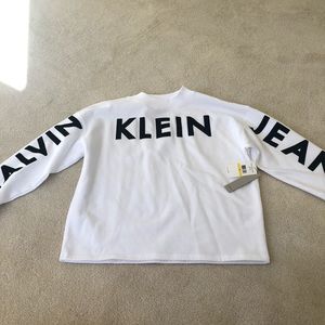 Calvin Klein cropped sweater